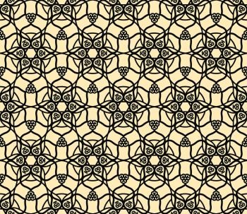 Arabic pattern. Vector background with seamless arab pattern. Traditional Arabic Pattern