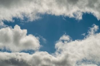 beautiful blue sky with clouds background.Sky clouds. Sky with clouds weather nature cloud blue