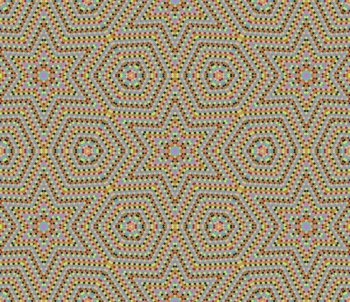 Colorful pixels circles background texture illustration