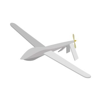 Glider icon in cartoon style on a white background. Glider icon, cartoon style 