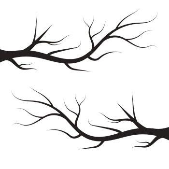 branch tree vector illustration summer clipart autumn clipart nature forest
