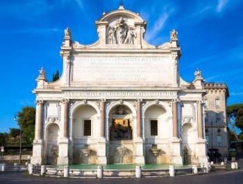 The Fontana dell’Acqua Paola also known as Il Fontanone (