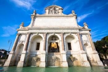 The Fontana dell’Acqua Paola also known as Il Fontanone (