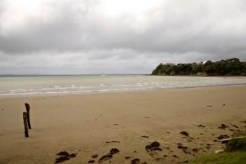 Stanmore Bay New Zealand beach front town