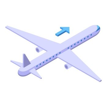 Travel airplane icon isometric vector. Sea lifestyle. Summer vacation. Travel airplane icon isometric vector. Sea lifestyle