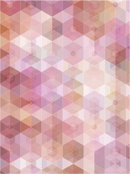 Decorative abstract background with hexagon shapes