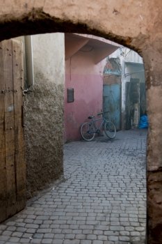 Alley of the Medina, Marrakesh, Morocco