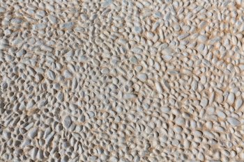 Mallorca detail of rolling stones flooring Mediterranean traditional