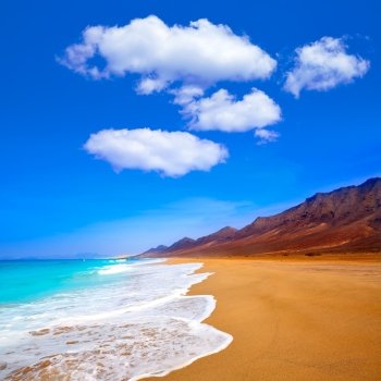 Cofete Fuerteventura Barlovento beach at Canary Islands of Spain