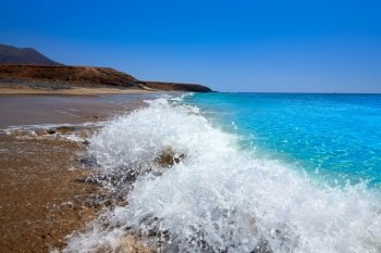 Jandia Beach Fuerteventura at Canary Islands of Spain