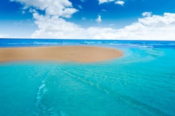 Fuerteventura Jandia Beach Sotavento at Canary Islands of Spain