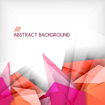 Abstract geometric shape background