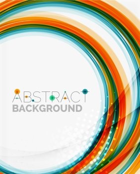 Bright colorful line abstract background, motion concept