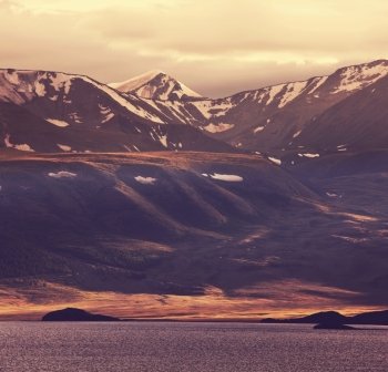 Khotton Lake in Mongolia