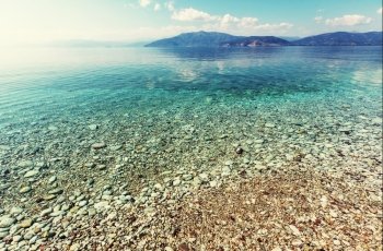 Gorgeous beach in Greece