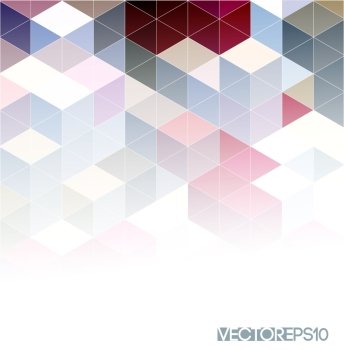 Abstract colorful  geometric background. Vector illustration EPS 10
