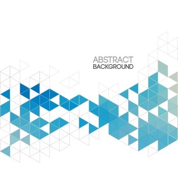 Vector Abstract retro geometric background. Template brochure design