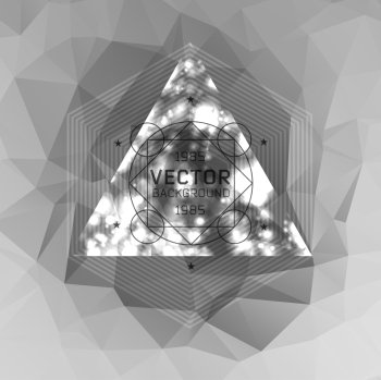 Abstract modern light background with triangle, can be used for website, info-graphics