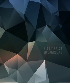 polygonal design / Abstract geometrical background ?an be used for invitation, congratulation or website