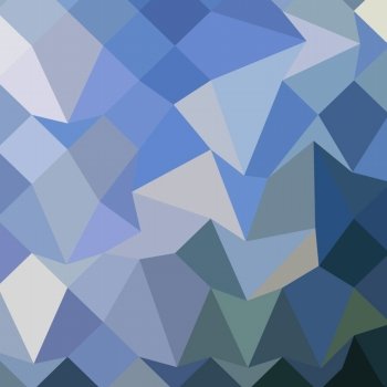 Low polygon style illustration of carolina blue abstract geometric background.. Carolina Blue Abstract Low Polygon Background