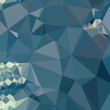 Low polygon style illustration of a cadet blue abstract geometric background.. Cadet Blue Abstract Low Polygon Background