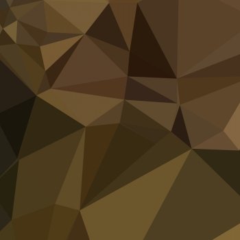 Low polygon style illustration of a carput mortuum brown abstract geometric background.. Caput Mortuum Brown Abstract Low Polygon Background