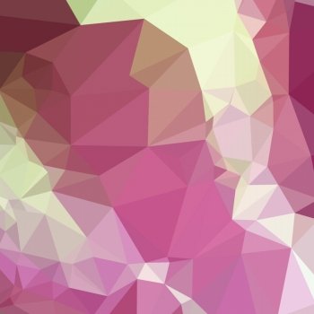 Low polygon style illustration of a light thulian pink abstract geometric background.. Light Thulian Pink Abstract Low Polygon Background