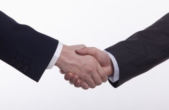 Two Businessmen Shaking Hands