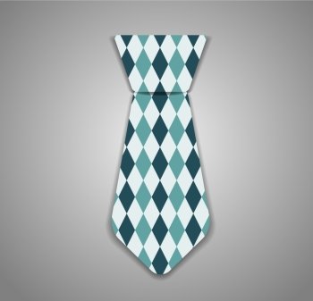 Necktie Vector Illustration EPS10. Necktie Vector Illustration