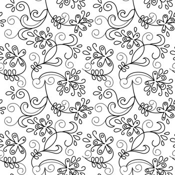 Abstract floral pattern 
