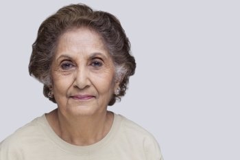 Portrait of smiling senior woman 