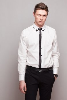 Fashionable young male model