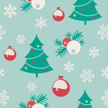 Seamless pattern for Christmas. 