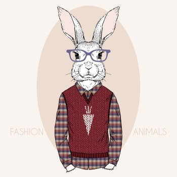 bunny boy hipster