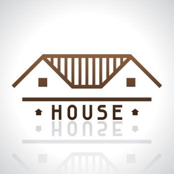 House logo template. Real estate design concept. House logo template. Real estate design concept.