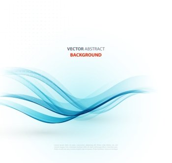 Vector Abstract blue curved lines background. Brochure design. Abstract curved lines background. Template brochure design