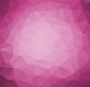 Vector Abstract retro triangle  background pink color