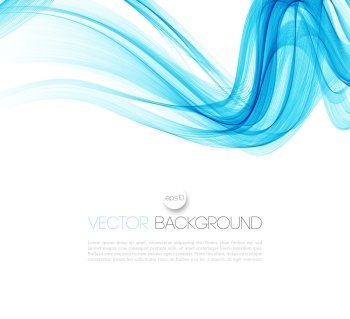 Smooth wave stream line abstract header layout. Vector illustration.  Blue Smooth wave stream line abstract header layout. Vector illustration