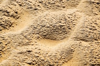 brown dry sand in sahara desert morocco africa erosion and abstract