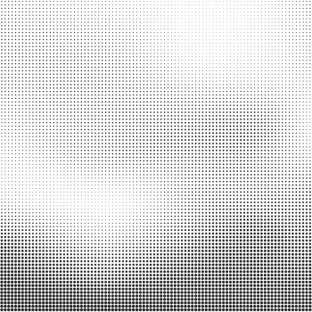 Halftone vector background. Abstract halftone effect with black dots on white background. Halftone vector background. Abstract halftone effect with black dots on white background.