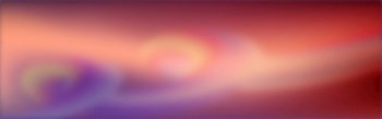 Colorful background with blur and noise elements. A colored sinuous line in space