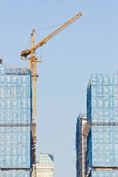 hoist and under construction Buildings