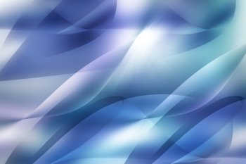Abstract background, blue waves, gradient color