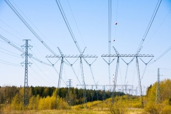 High voltage electricity pylon structures