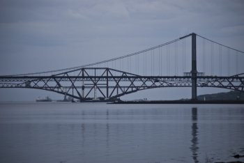 the bridges over the Firth of Forth in Scotland