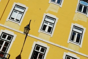 traditional and residential building in Lisbon’s downtown