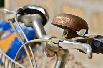 Old bicycle bell