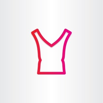 female blouse fashion woman icon label design