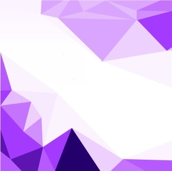 Polygonal purple Abstract geometrical