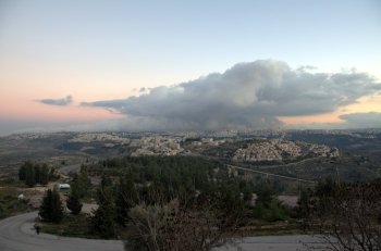 Jerusalem clouds